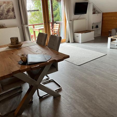 Ferienwohnung Buchenblick 蒙绍 外观 照片