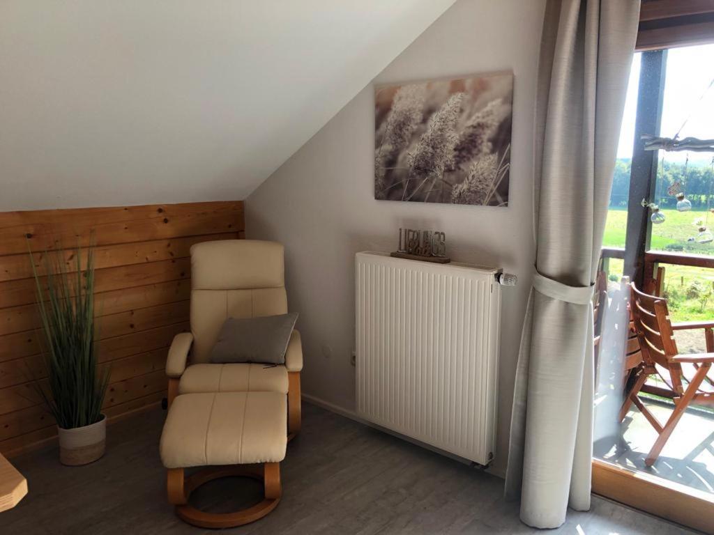 Ferienwohnung Buchenblick 蒙绍 外观 照片
