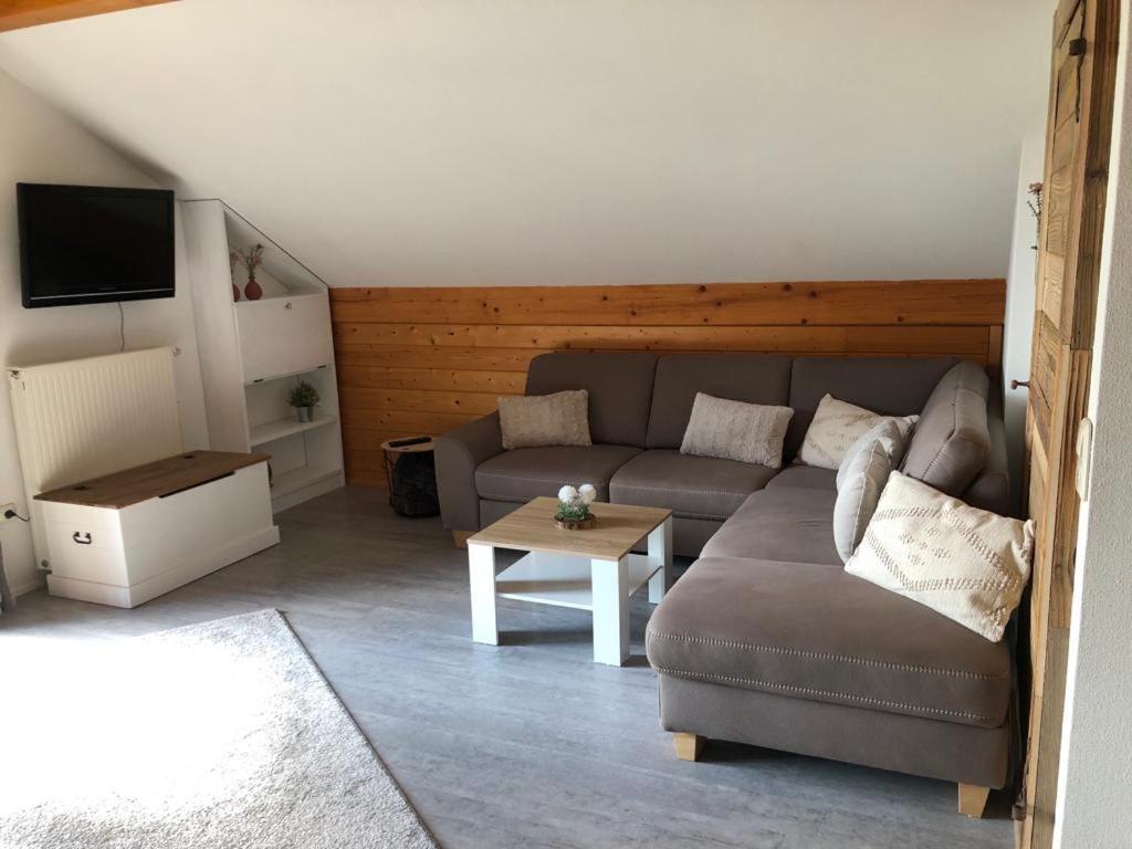 Ferienwohnung Buchenblick 蒙绍 外观 照片